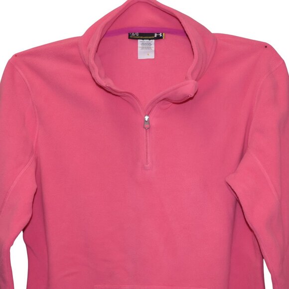 Under Armour Active Wear Jacket Pink Size Womens Extra Large Flannel - Picture 9 of 9